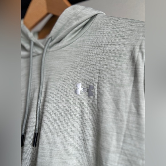 Under Armour Womens Light Green Loose Fit Activewear Athleisure Hoodie Small - Picture 3 of 8